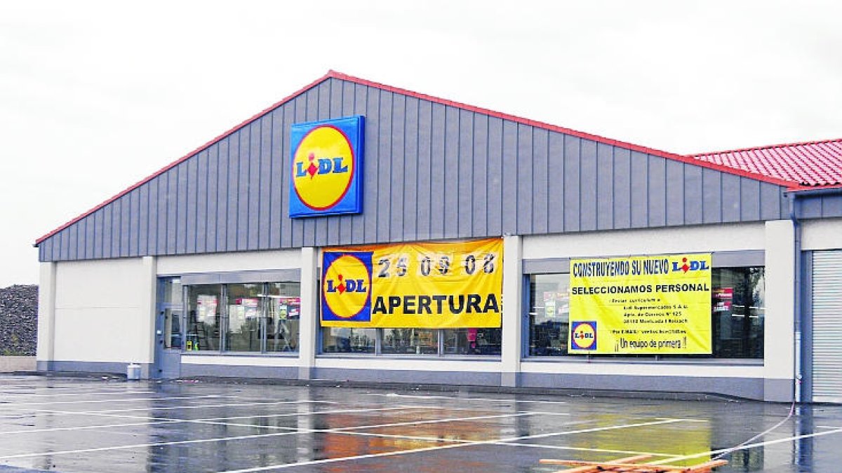 Un supermercat Lidl a Lleida.