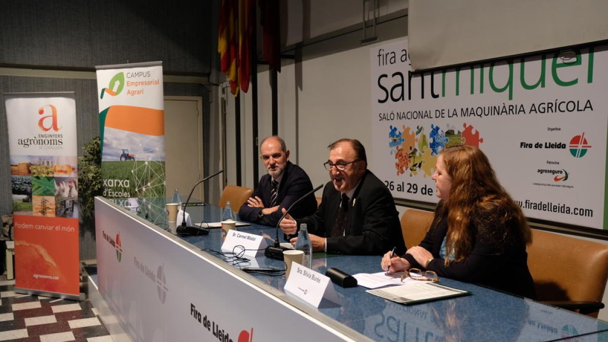 Imagen de archivo de una jornada agrícola en la Feria de Sant Miquel de Lleida.