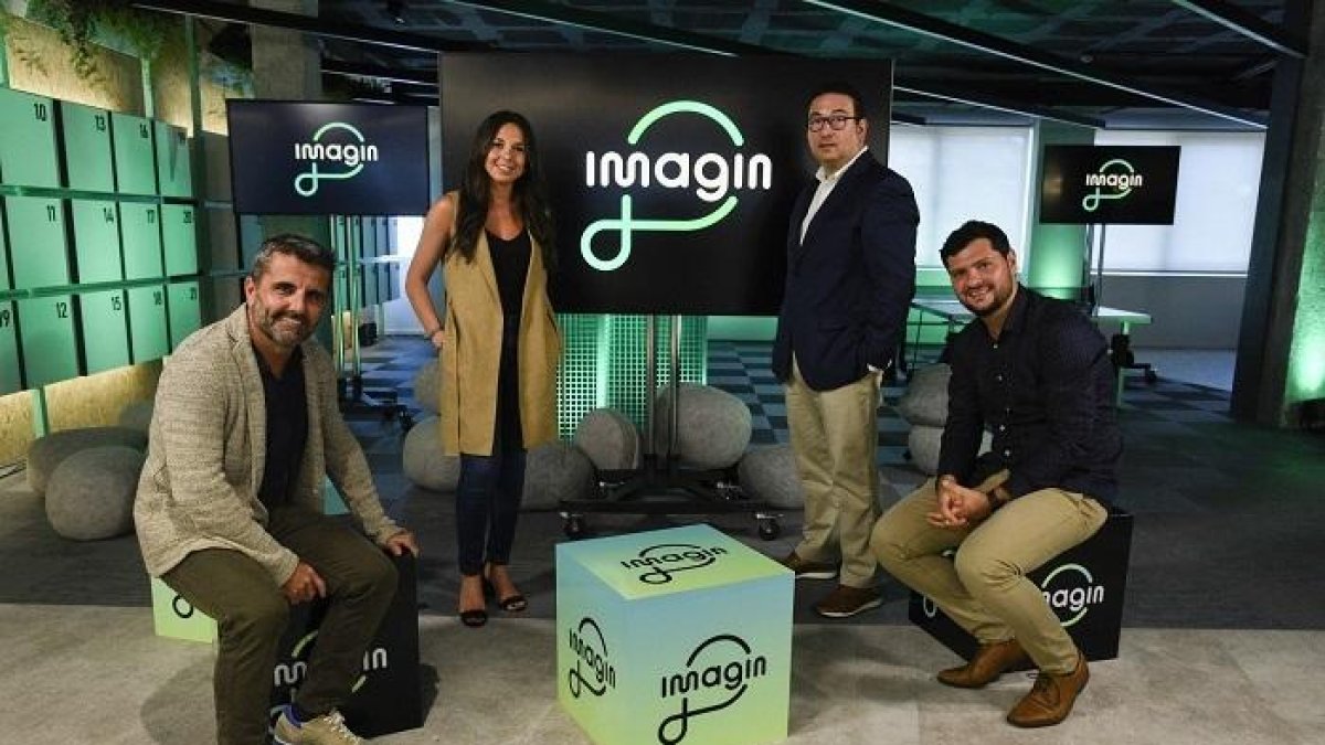 El acto de presentación de Imagin.