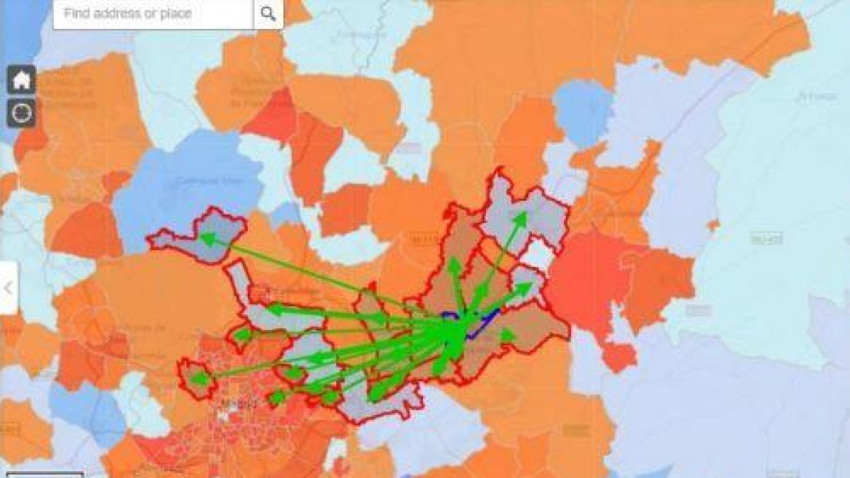 MAPA | L'INE recull la mobilitat de la població durant el confinament