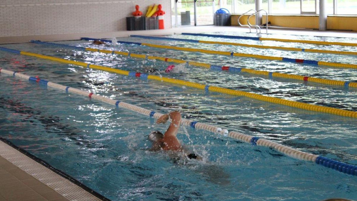 Una imatge de la piscina del Sícoris Club.