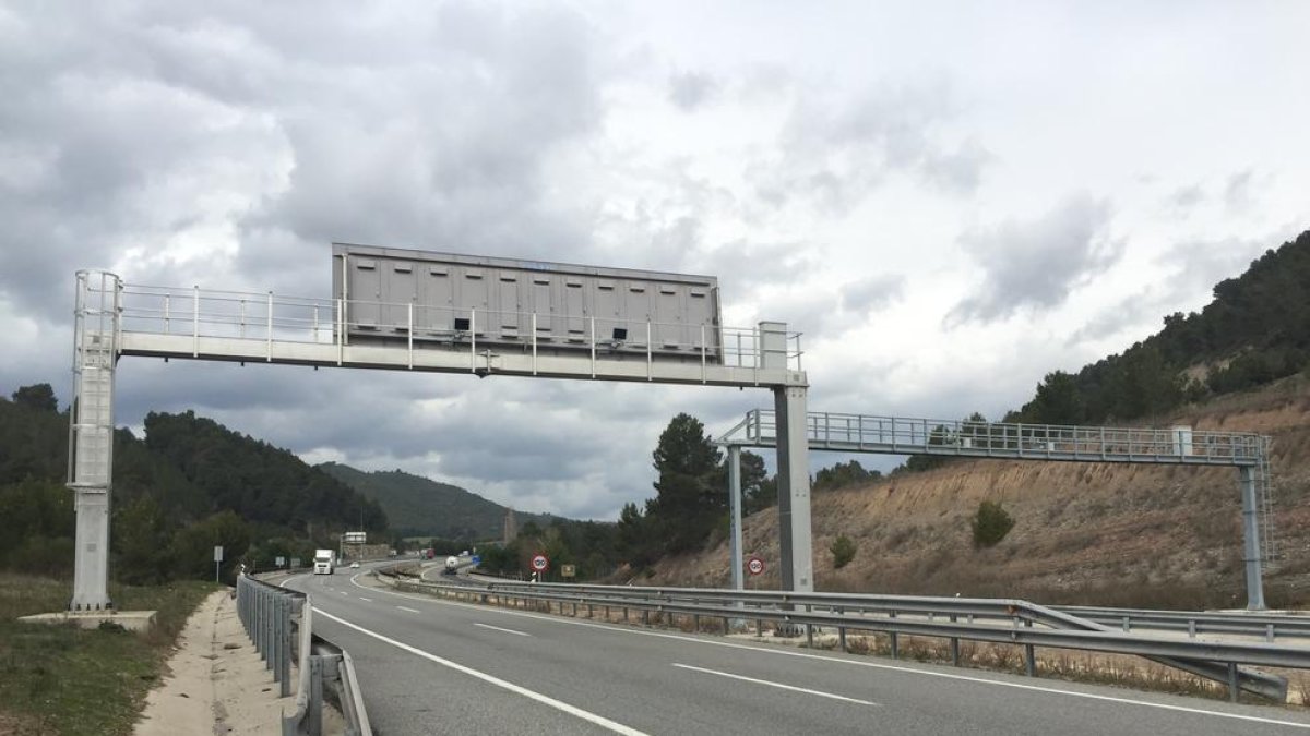 En las carreteras leridanas hay cuatro radares de tramo. 