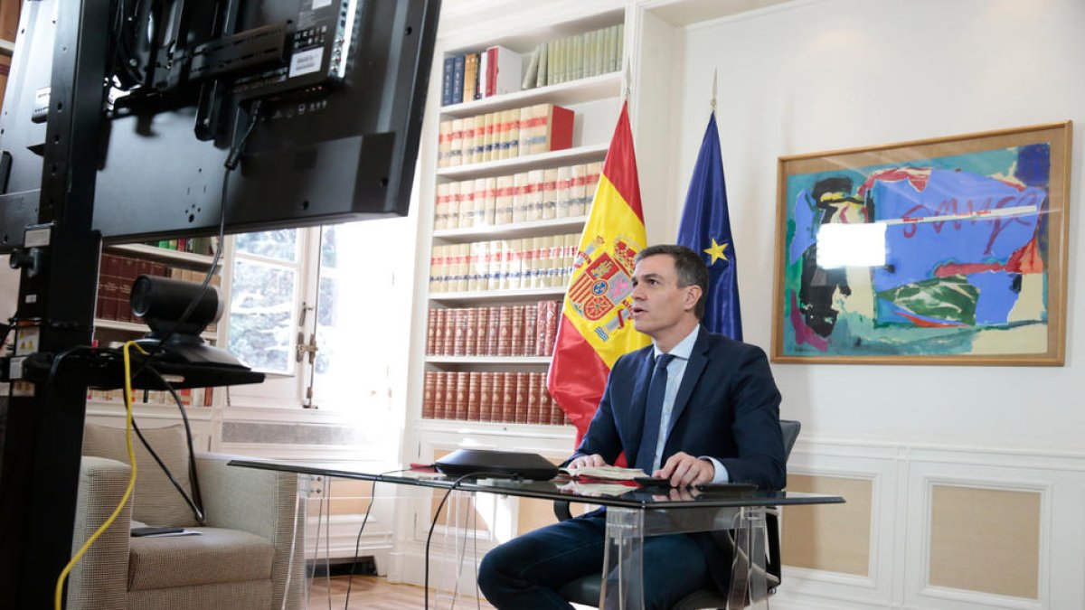 El president del Govern espanyol, Pedro Sánchez-