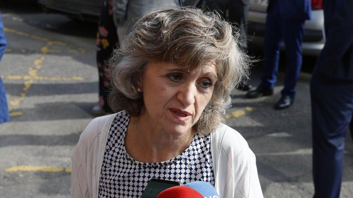 La ministra de sanitat, Consum i Benestar Social en funcions, María Luisa Carcedo.