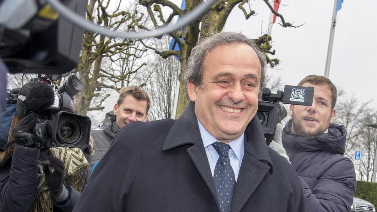 Michel Platini, en foto d’arxiu, està acusat de corrupció.