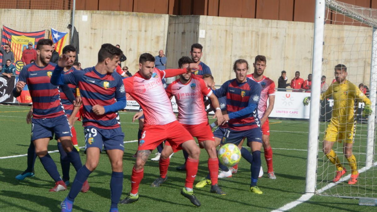 El Lleida perd a Llagostera (1-0) i li toca l'Espanyol a la Copa