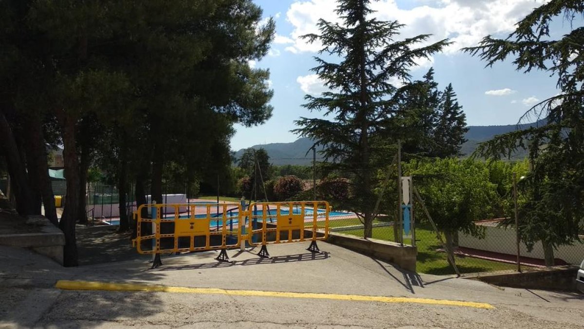 Les piscines de la Granja van tancar al juny per la mort d’un nen.