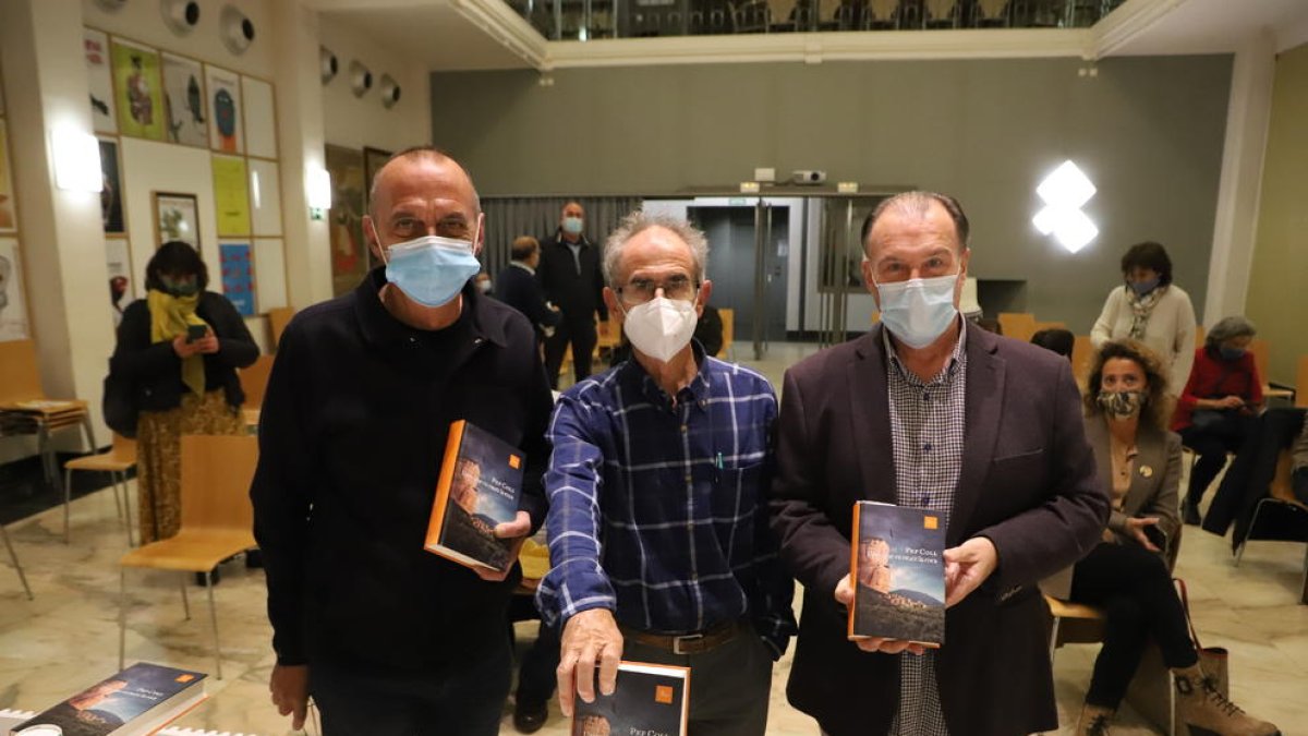 Pep Coll presenta en Lleida su nuevo libro, 'L'any que va caure la roca'