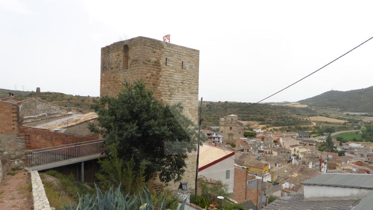 Una vista de Camarasa.