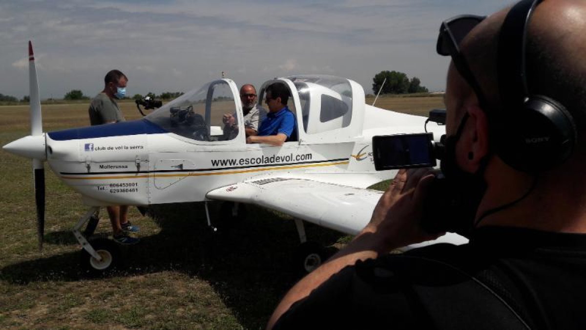 El enólogo mostrará el Pla d’Urgell por tierra y por el aire.