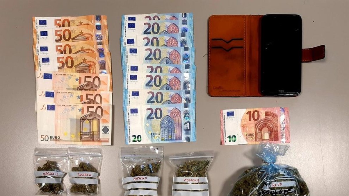 Detingut a la Val d'Aran per tràfic de marihuana