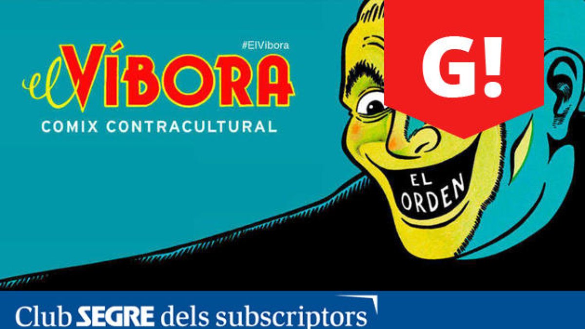 Una de les portades de la revista 'El Víbora', comix contracultural dels anys 80 i 90.