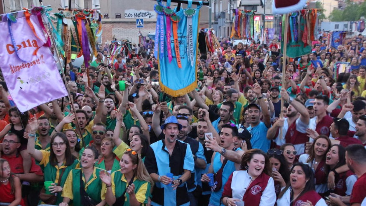 Imatge de la festa major de Pardinyes de l’any passat.