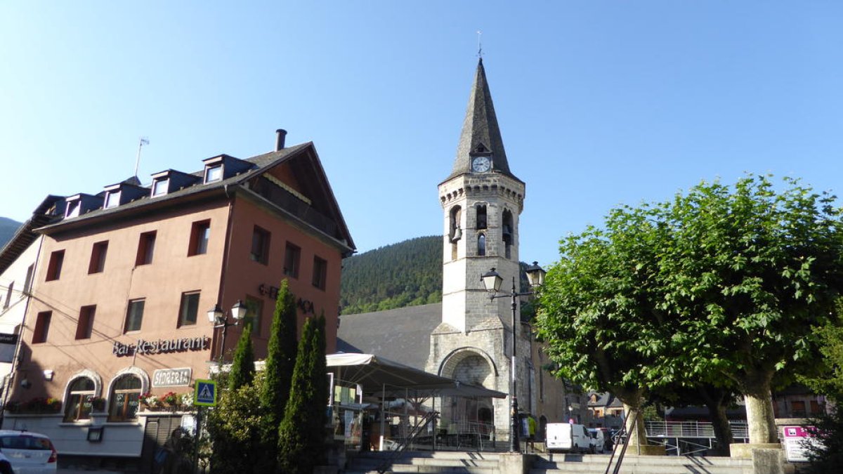 Vista de archivo de Vielha.