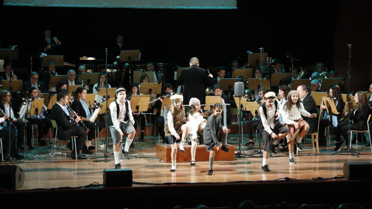 Un instant de l’òpera d’ahir a l’Auditori.