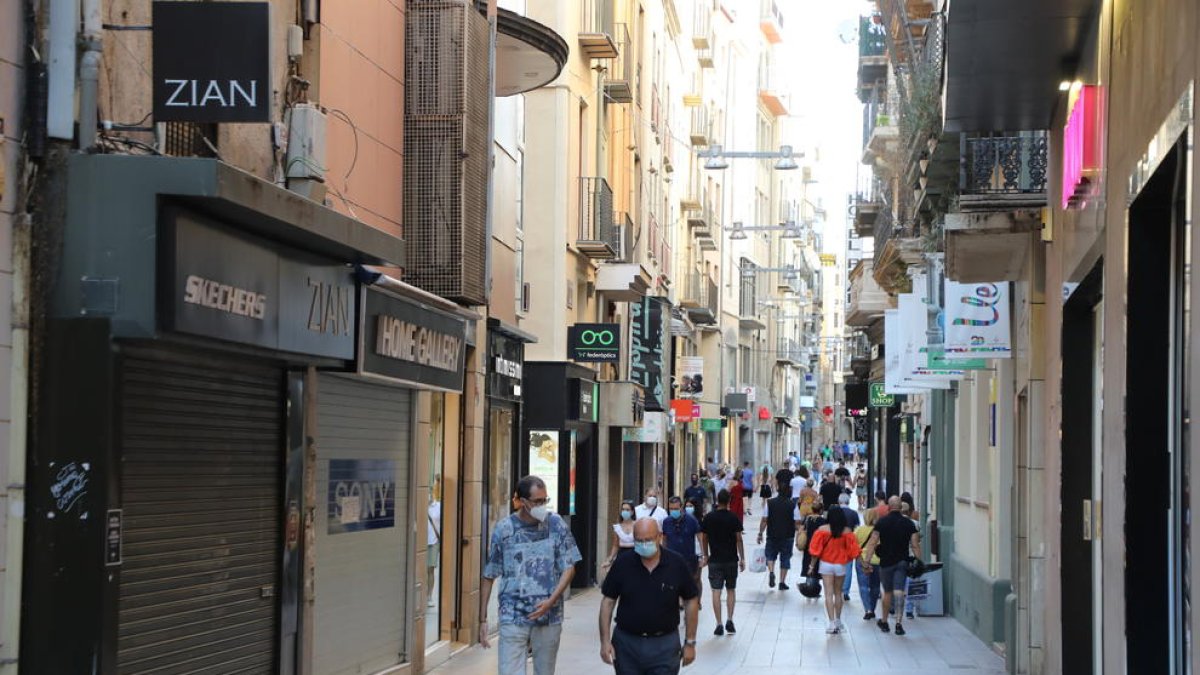 La actividad en el Eix se ha hundido con el último confinamiento.