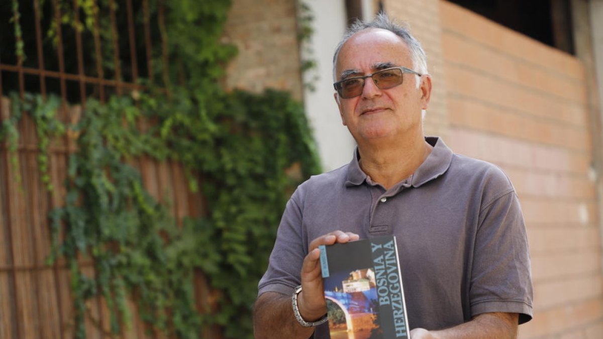 El lleidatà Eladi Romero, autor d’una guia sobre Bòsnia.