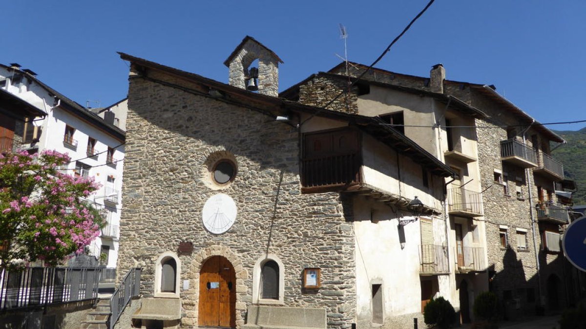 La capella de Sant Cosme de Rialp, un bé immatriculat.