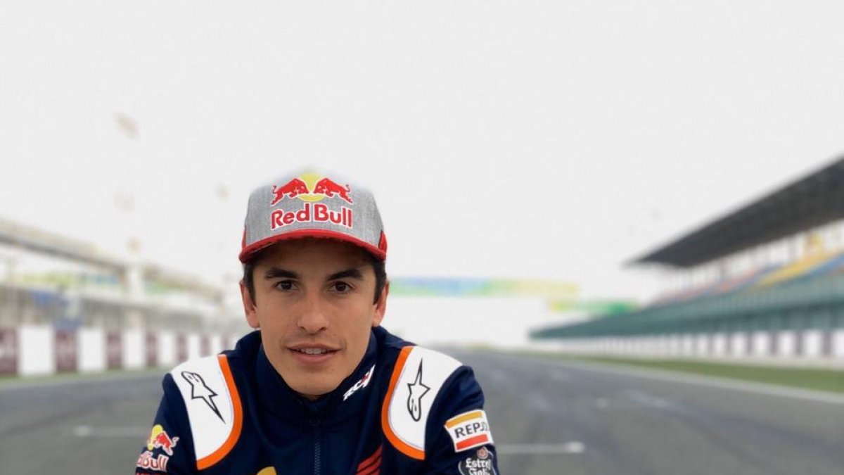 Marc, ayer en Losail.