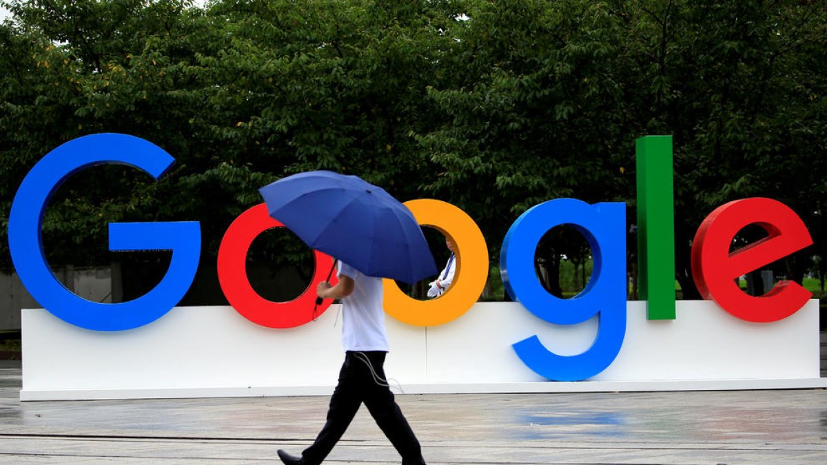 El logotip de Google.