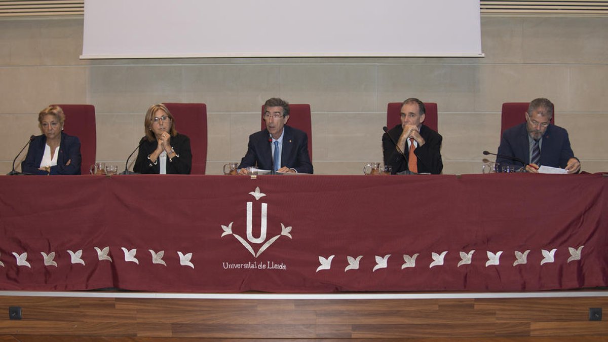 L'acte d'obertura del curs acadèmic a la Universitat de Lleida.
