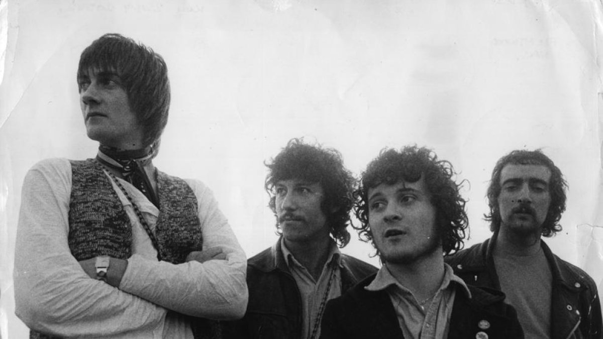 Mick Fleetwood, Peter Green, Jeremy Spencer i John McVie, en una fotografia del 1968.