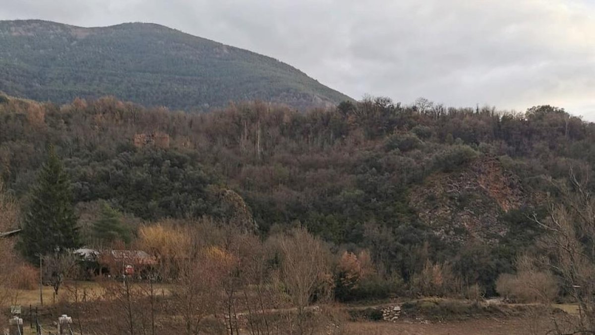 Pont penjant i camí vell