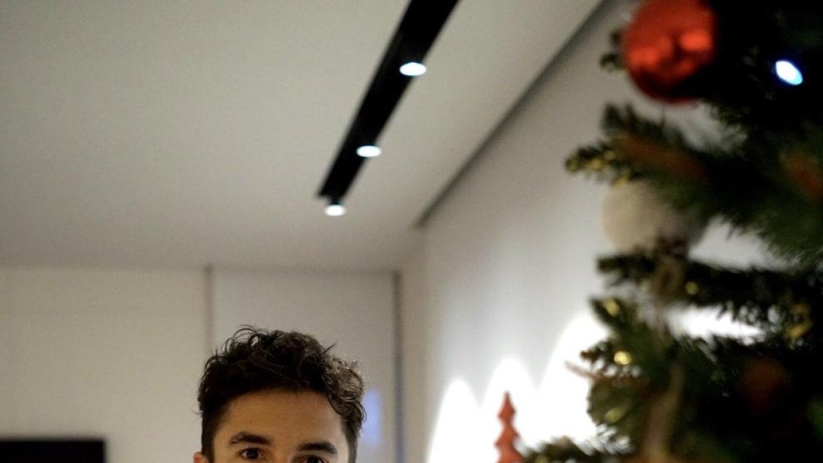 Marc passa el Nadal a la seua casa de Cervera, on es recupera.