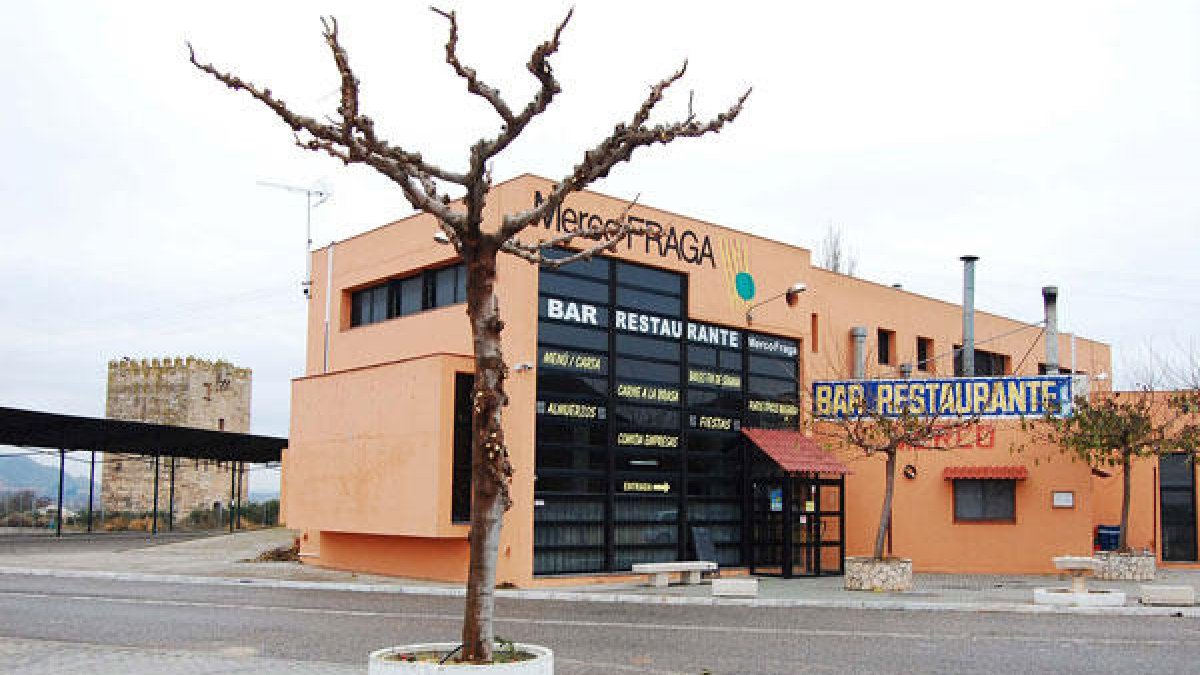 Vista de la sede de MercoFraga en la capital del Baix Cinca.