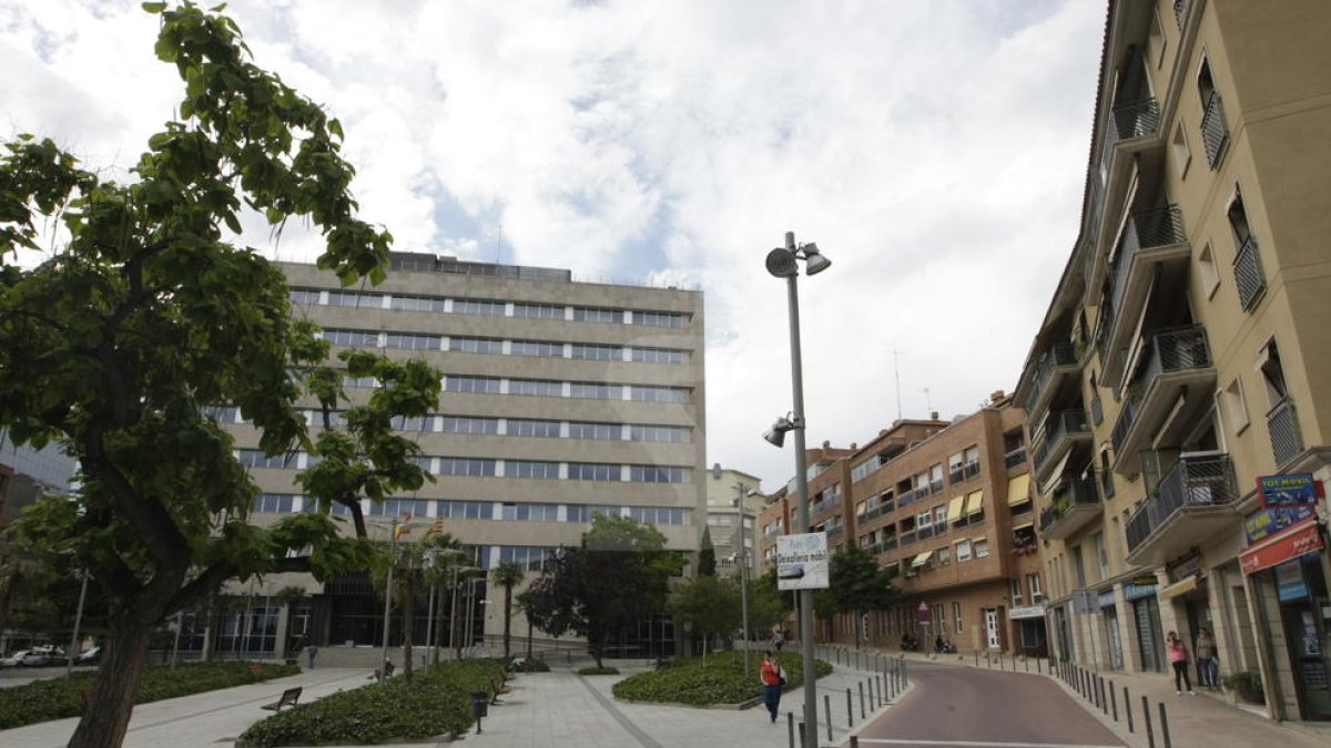 L'edifici d'Hisenda a Lleida.