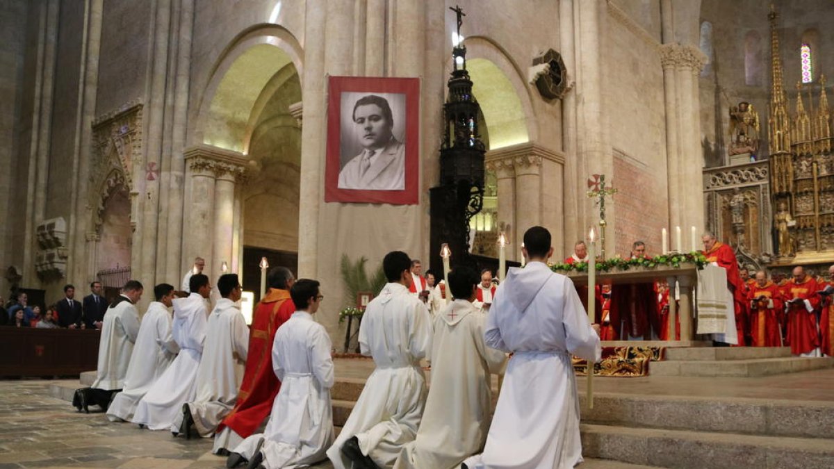 Primera beatificació de la Catedral de Tarragona.