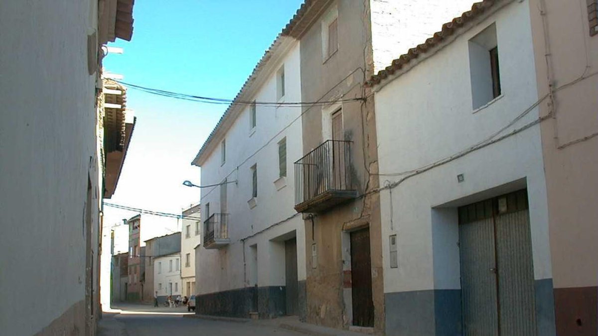 Imagen de archivo del barrio de Miralsot de Fraga.