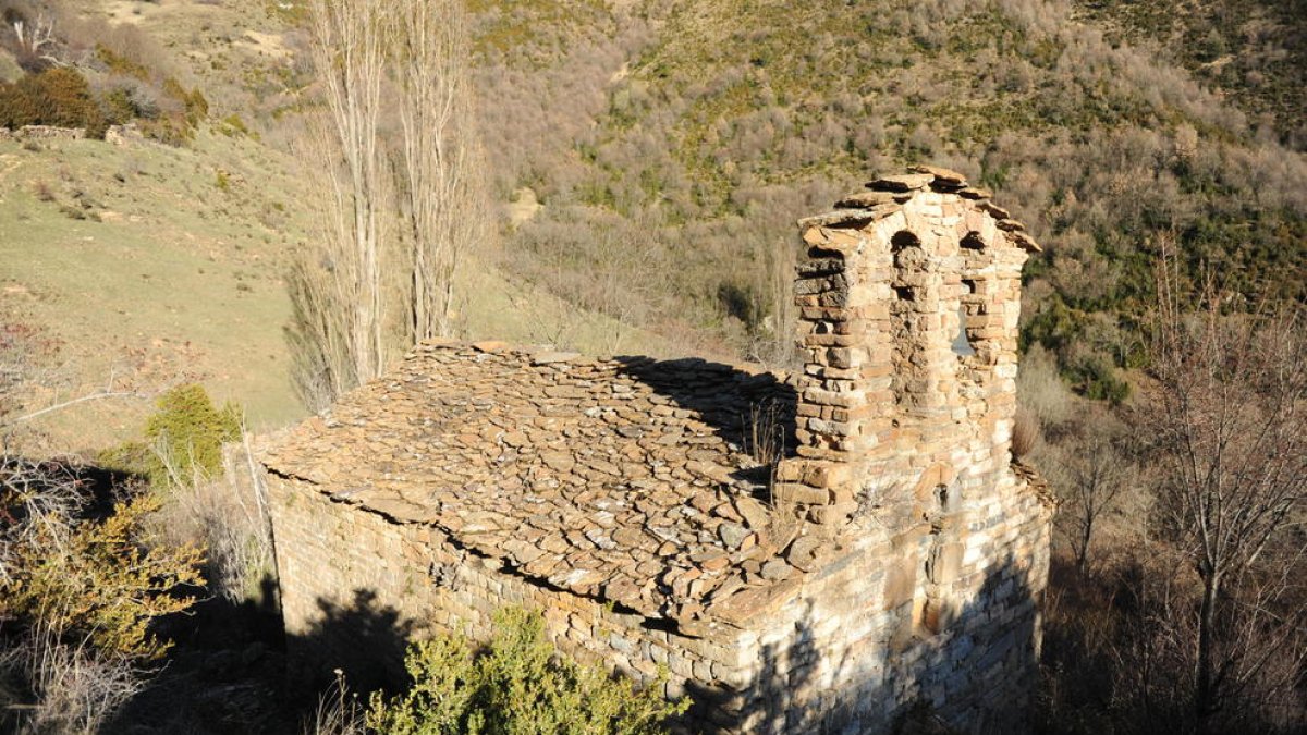 Imatge d'arxiu de l'església de Sant Sadurní d'Esperan