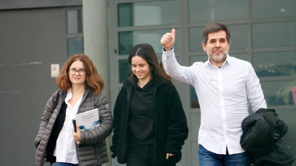 Jordi Sànchez surt de la presó per fer voluntariat