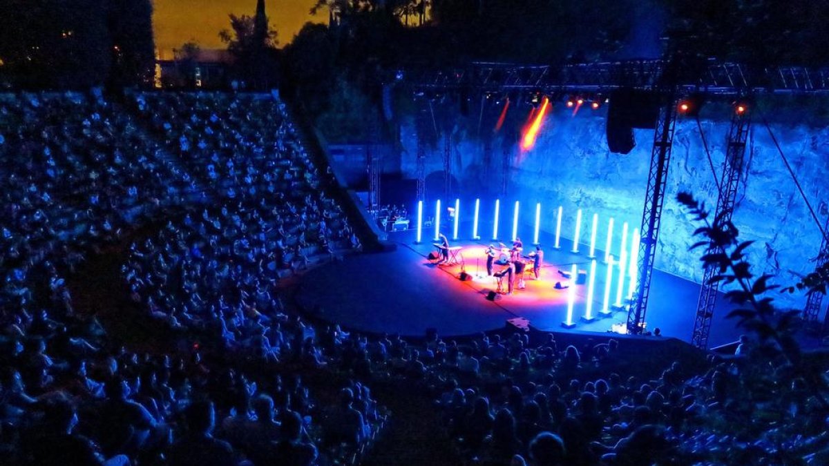 L’espectacle ‘La llum de totes les coses’ va omplir el Grec diumenge passat.