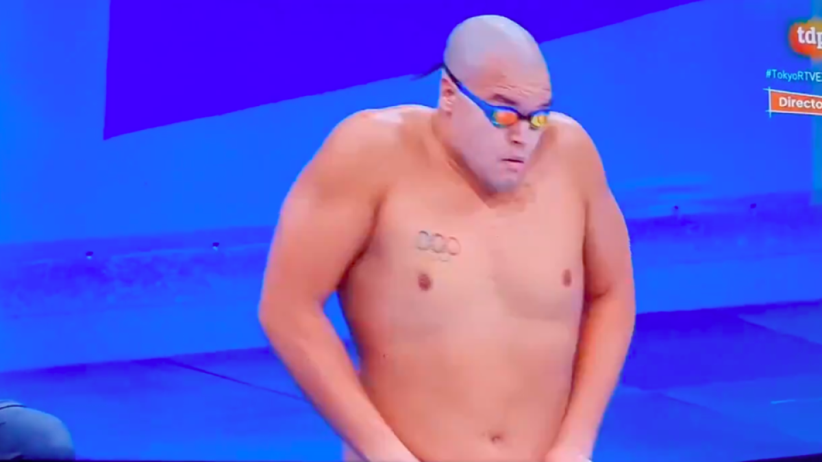 Críticas a los comentaristas de TVE por reírse del físico de un nadador a los Juegos Olímpicos de Tokio