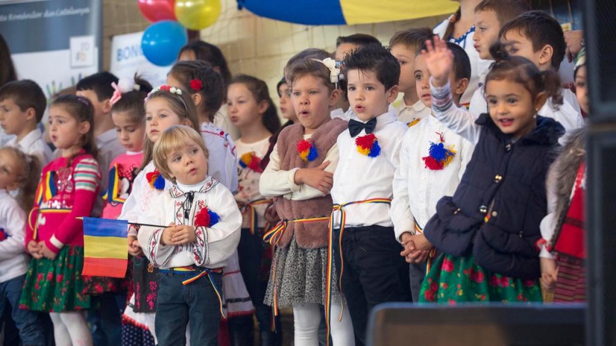 Imatge d’arxiu de la festa nacional de Romania a Guissona.