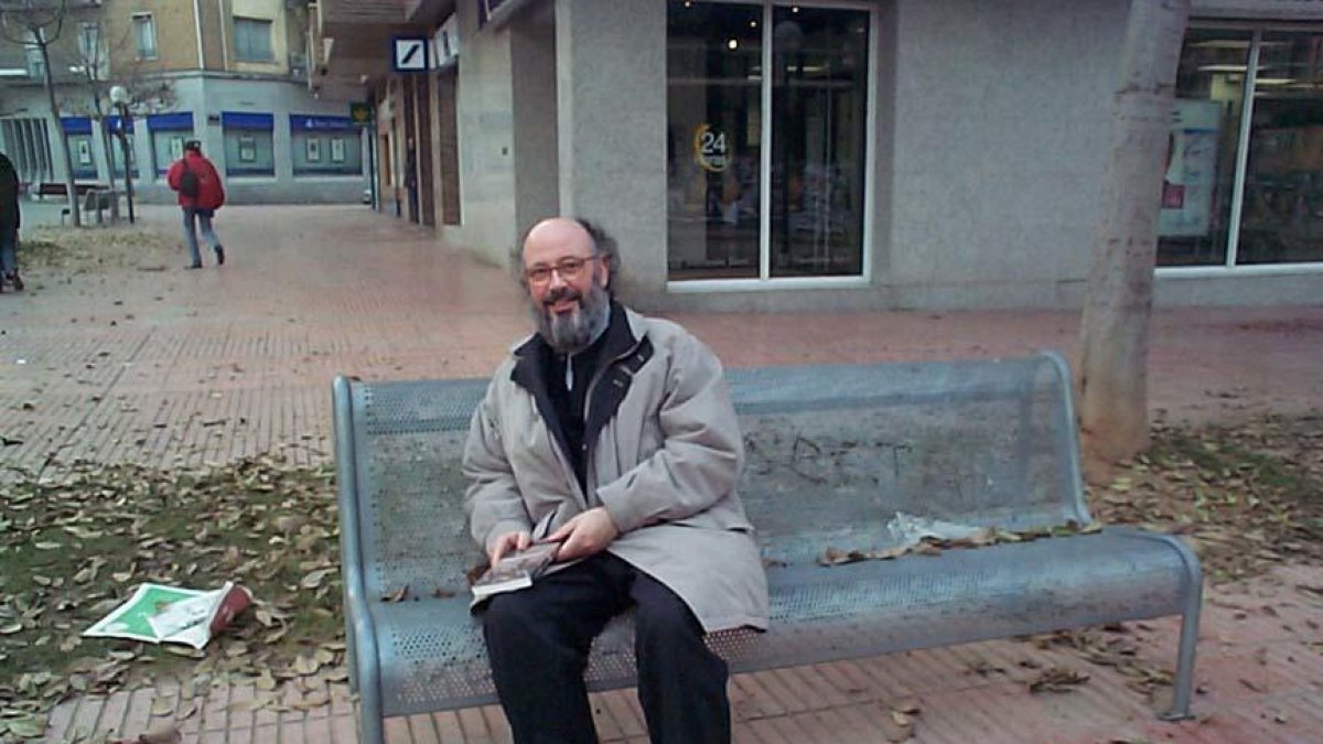 Jesús Moncada, en una de les últimes visites a Lleida.