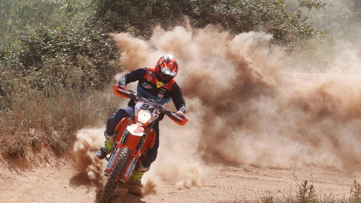 Jaume Betriu aconsegueix la segona posició a l’Estatal d’enduro