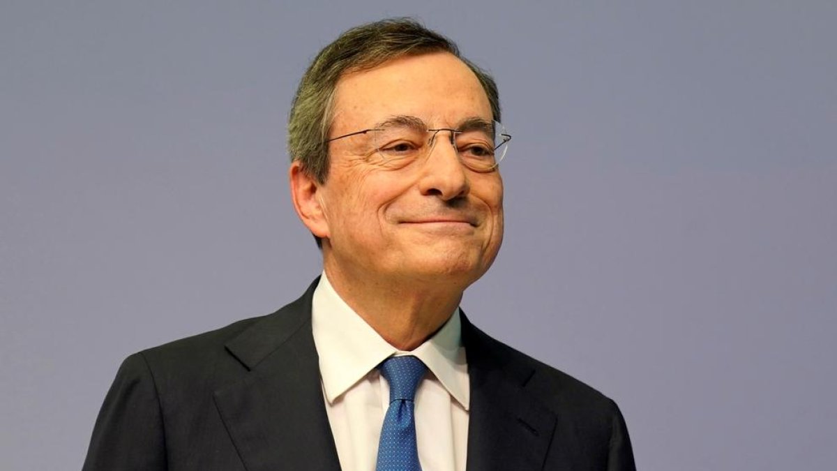 El presidente saliente del banco Central Europeo, Mario Draghi.