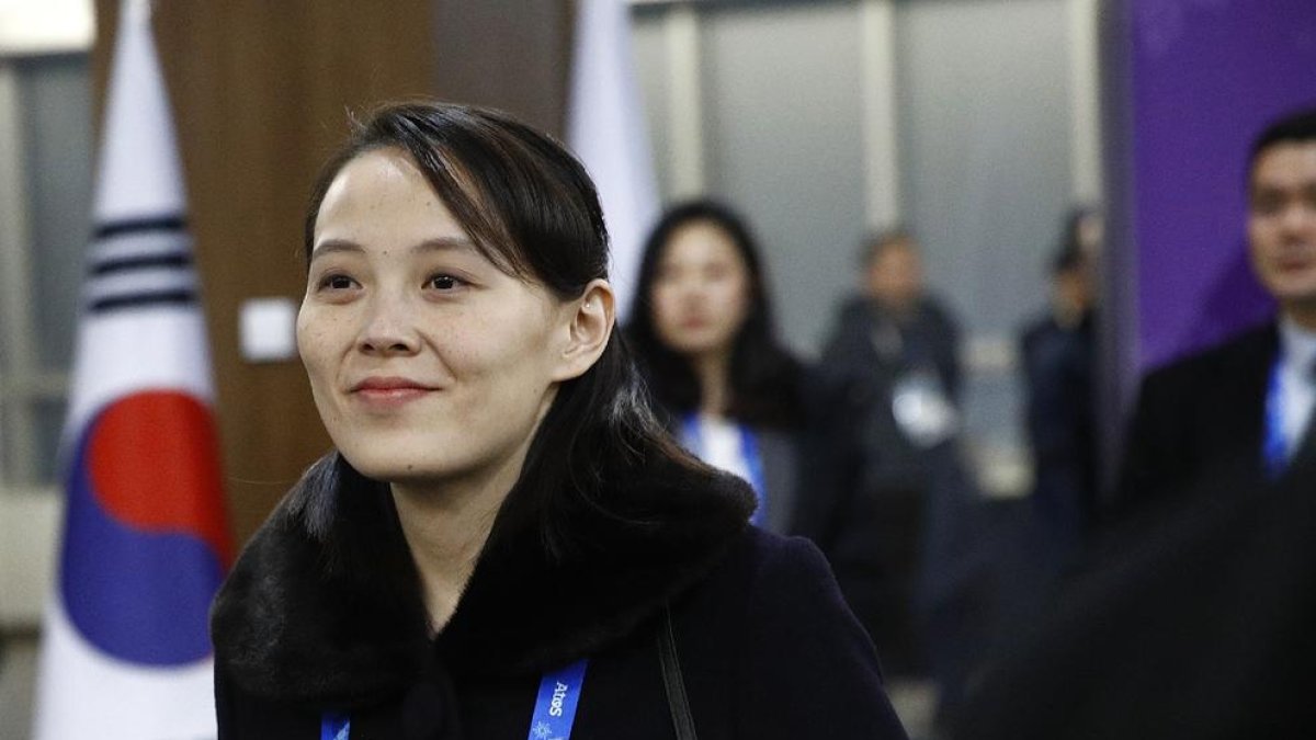 La hermana del líder norcoreano, Kim Yo Jong.