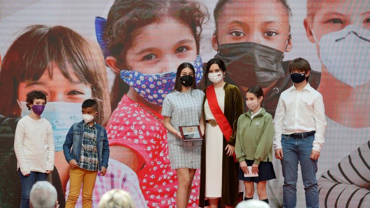 Los niños de Madrid recibieron un reconocimiento por su conducta ejemplar durante la pandemia. 