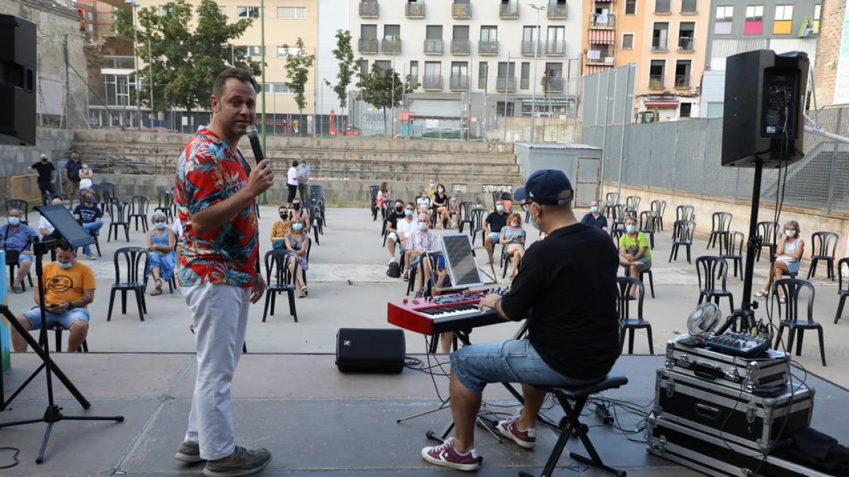 El concert de Queen Atreviment, ahir a la pista de la Panera.