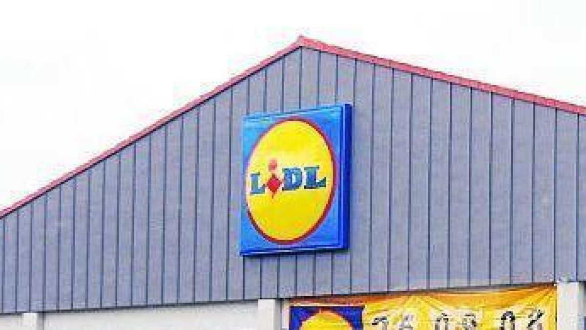 Imatge d'arxiu d'un supermercat Lidl