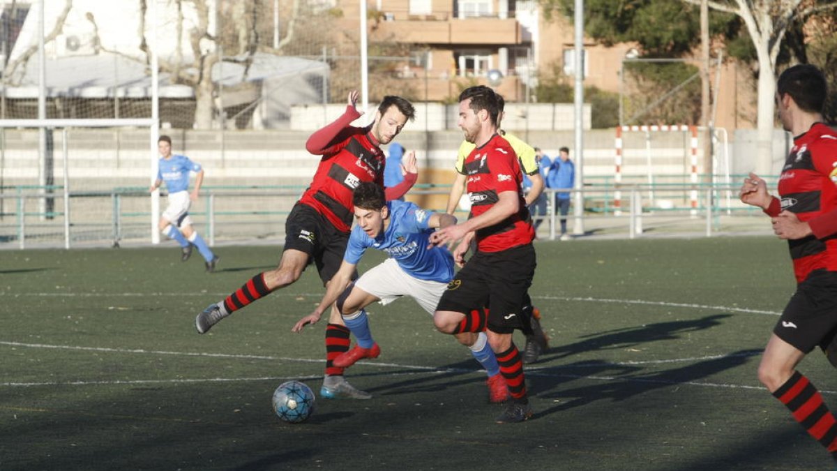 El Lleida B ho va intentar tot però va caure amb l’EFAC.