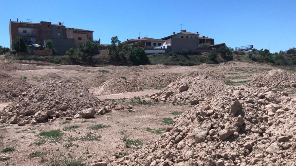 El circuit de BTT que s’està habilitant a Juneda.