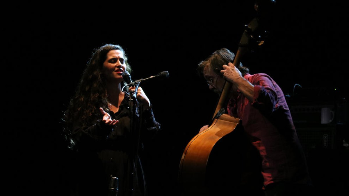 Sílvia Pérez Cruz, en l'últim concert a Barcelona abans del 'tancament'
