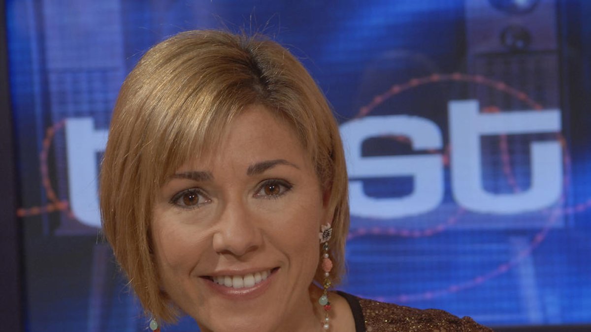 La veterana presentadora Mari Pau Huguet.
