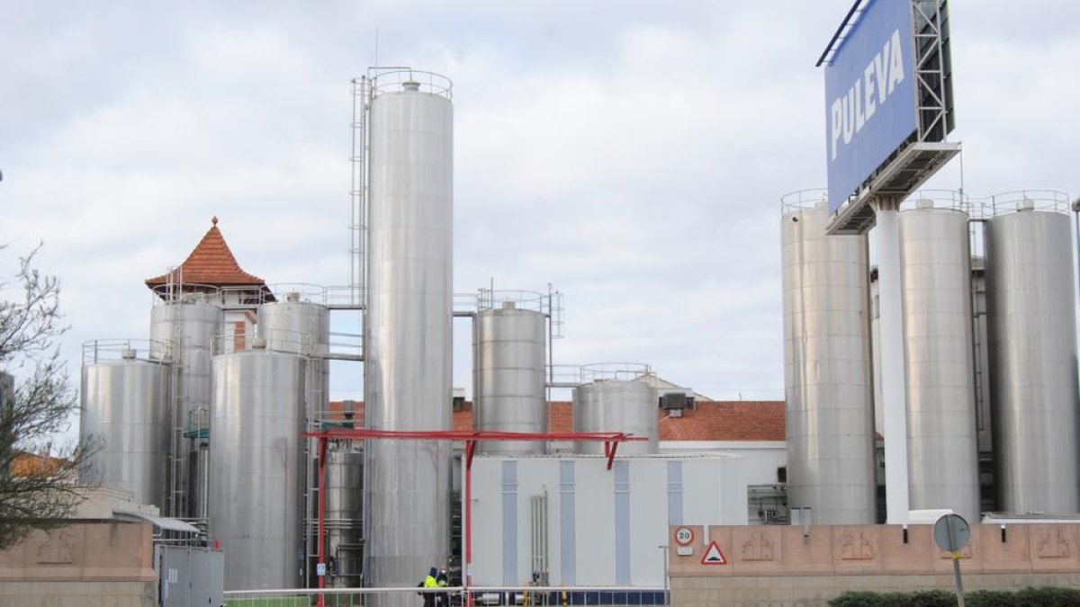 Les instal·lacions de Lactalis a Mollerussa, coneguda com la fàbrica d’El Castillo.