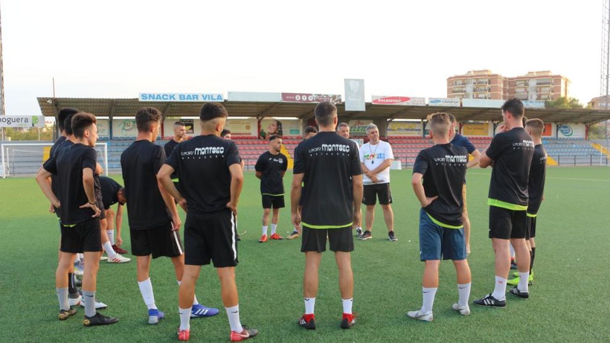 Los jugadores del Balaguer volvieron ayer a las sesiones.